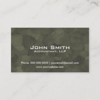 Accounting Financial Business Cards Templates