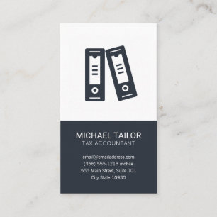 Accounting Firm Tax Prep Finance Business Card