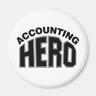 Accounting Hero Magnet