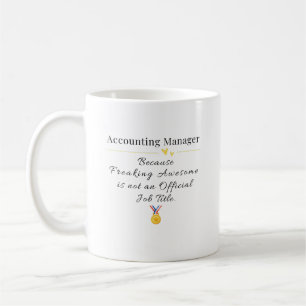Accounting Manager Coffee Mug