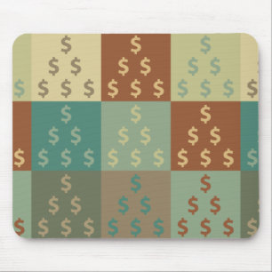 Accounting Pop Art Mouse Mat