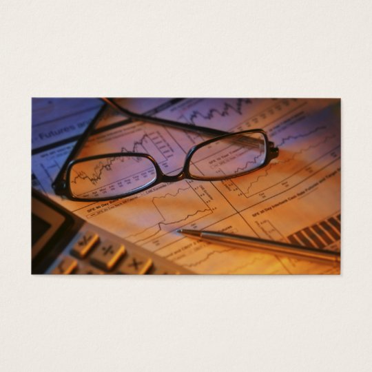 Accounting Practice Business Card