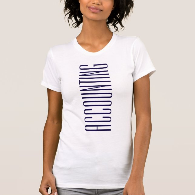 "Accounting Ratios" T-Shirt (Front)