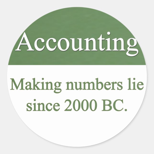 Accounting Stickers (Front)