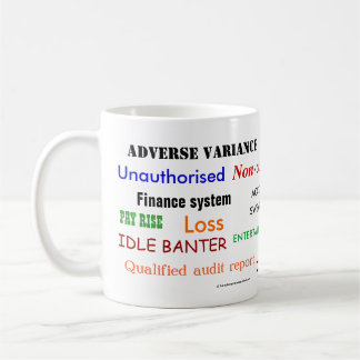 Accounting Swear Words Cruel Funny Accountant Joke Coffee Mug