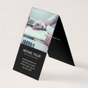 Accounting   Tax Prep Business Card