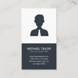 Accounting   Tax Prep   Finance Business Card