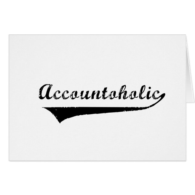 Accountoholic (Front Horizontal)