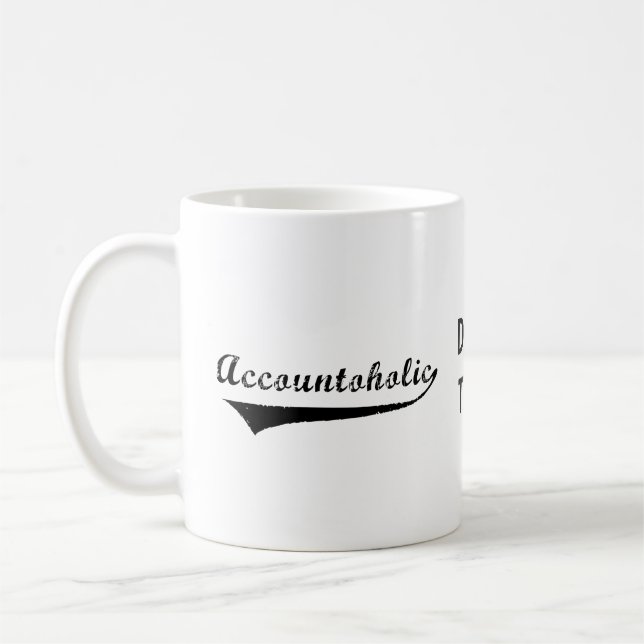 Accountoholic Coffee Mug (Left)