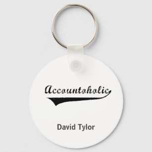 Accountoholic Key Ring