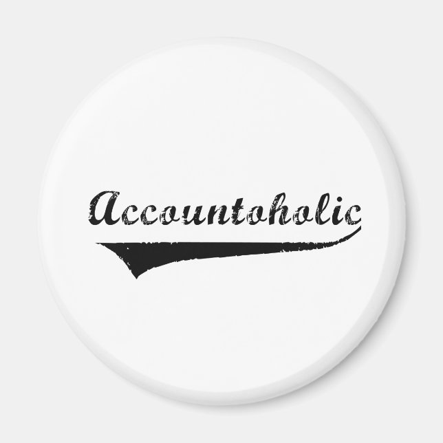 Accountoholic Magnet (Front)