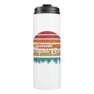 Accounts Payable Clerk Tshirt Work Is God's Good G Thermal Tumbler