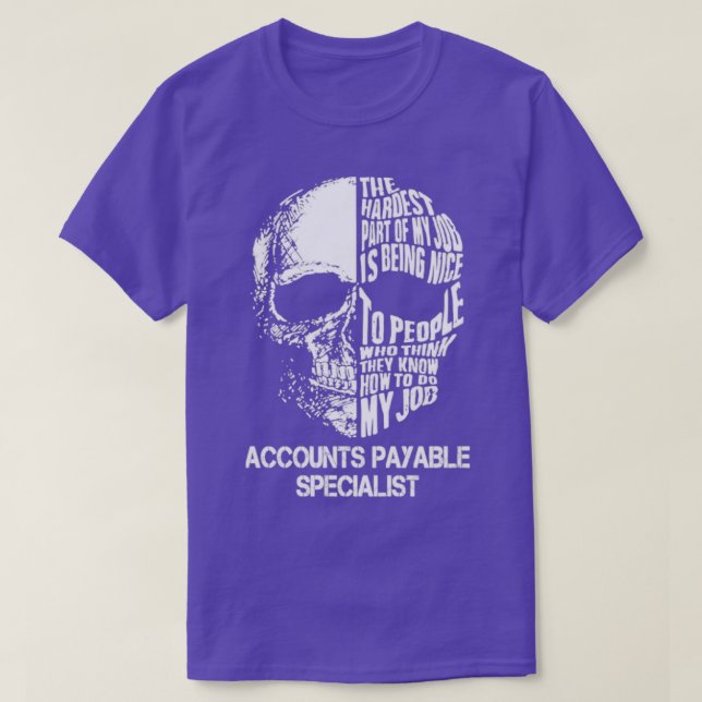 Accounts Payable Specialist T-Shirt (Design Front)