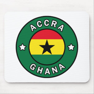 Accra Ghana Mouse Mat