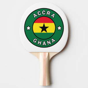 Accra Ghana Ping Pong Paddle