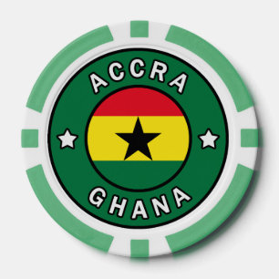 Accra Ghana Poker Chips
