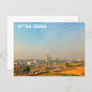 Accra Ghana Postcard