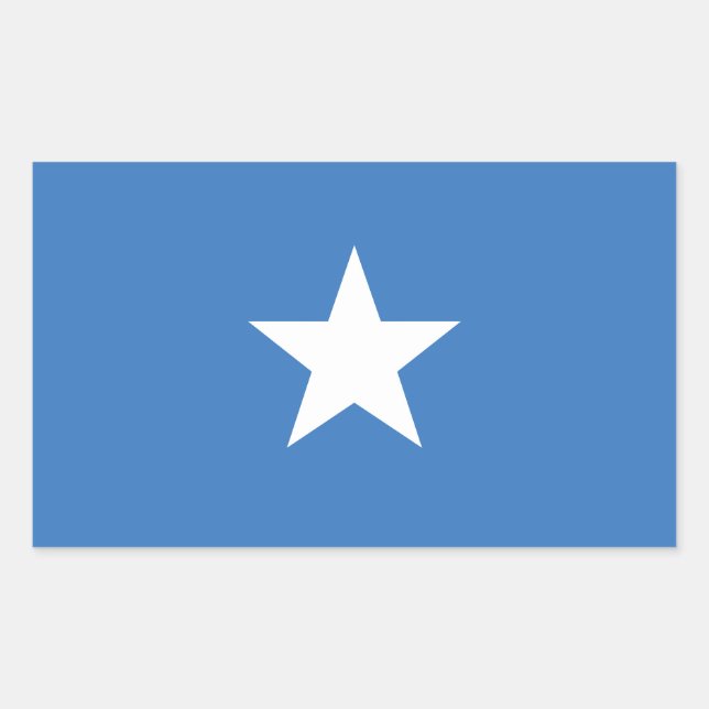 ACCURATE Bonnie Blue Flag Glossy Rectangle Sticker (Front)