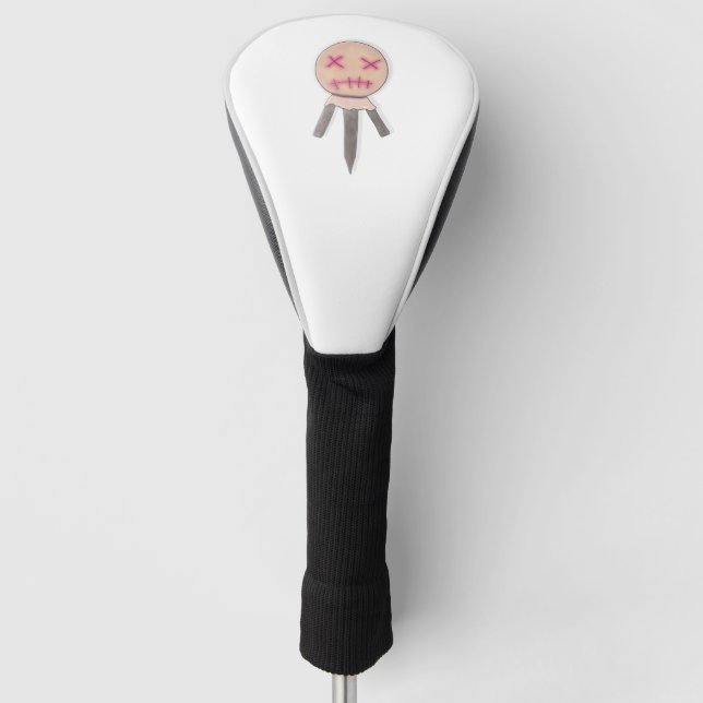 Accursed voodoo doll golf head cover (Front)