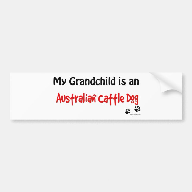 ACD Grandchild Bumper Sticker (Front)