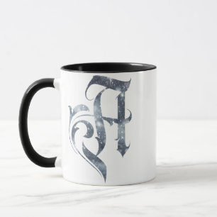 ACE - A - grey sparkle snow Mug
