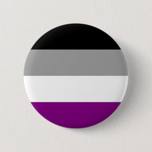 Ace Asexual Pride Flag Button