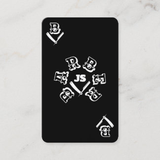 Ace card barbers style opposite