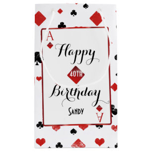 Ace card-casino/vegas style gift bag
