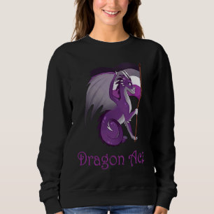 ACE Dragon Asexual LGBT Dragon Sweatshirt
