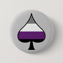 Ace flag spade button
