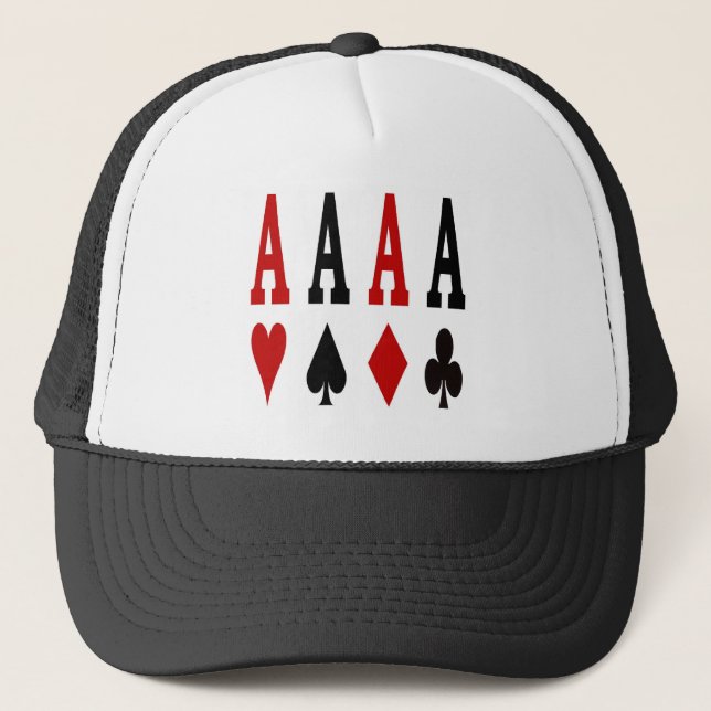 Ace Guy Poker Cap (Front)