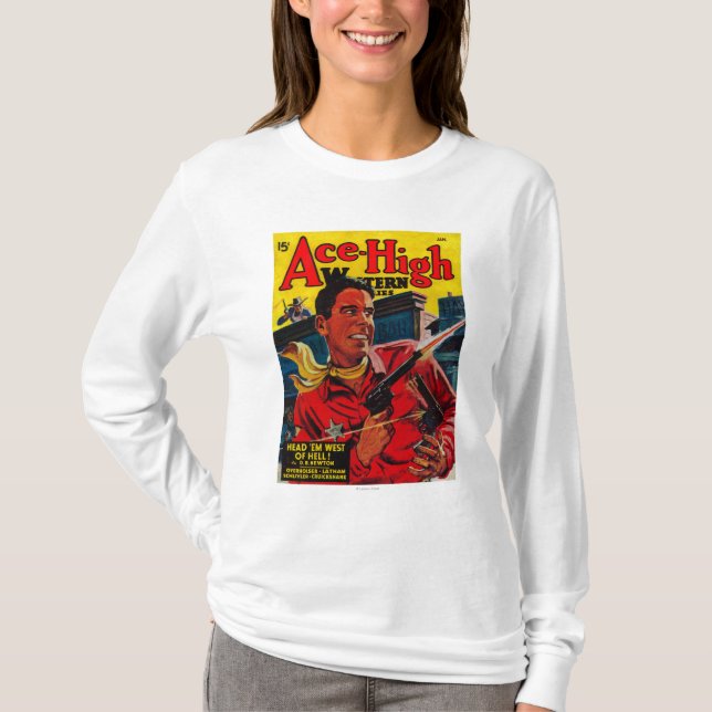 Ace High Magazine Cover 3 T-Shirt (Front)