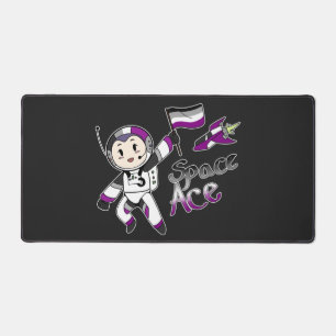 Ace in Space (Asexual Pride) Desk Mat