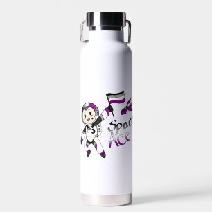 Ace in Space (Asexual Pride) Water Bottle