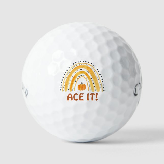 "ACE IT!" Customised Golf Ball (Front)