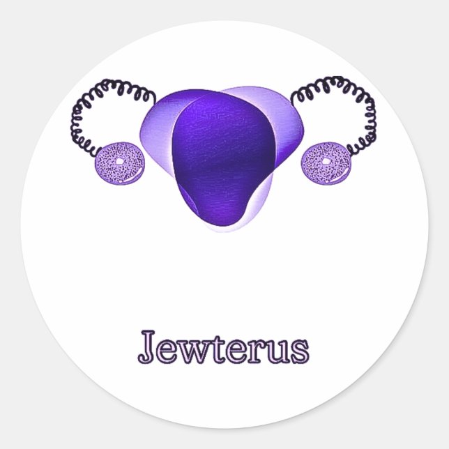 Ace Jewterus Classic Round Sticker (Front)