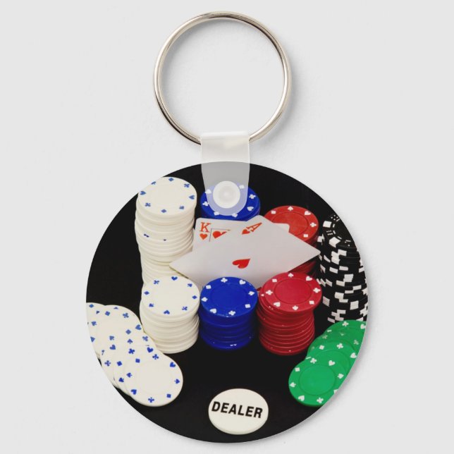 Ace King Key Ring (Front)