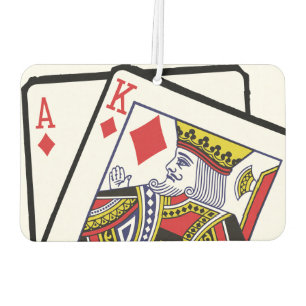 Ace & King of Diamonds 21st Birthday Car Air Freshener