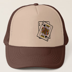 Ace & King of Spades 21st Birthday Trucker Hat