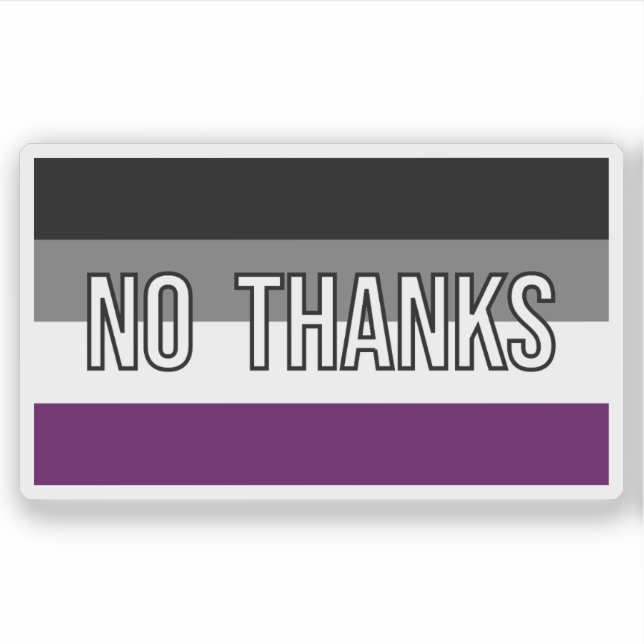 Ace No Thanks Funny Flag (Front)