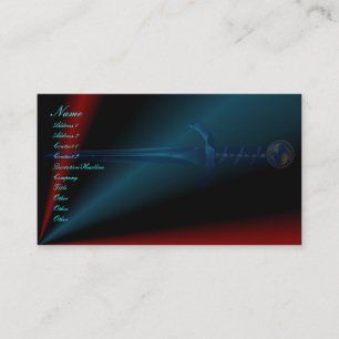 Ace Of Hearts and Dagger Business Card