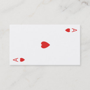 Ace of Hearts Business Card