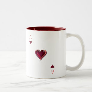 Ace of Hearts Coffee Cup