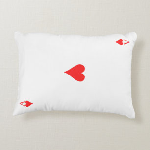 Ace of Hearts Decorative Cushion
