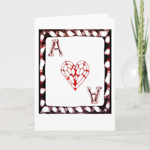 Ace of Hearts Holiday Card