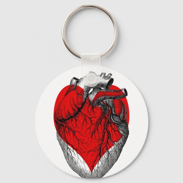 Ace of Hearts Keychain (Front)