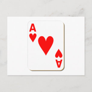 Ace of Hearts Playing Card