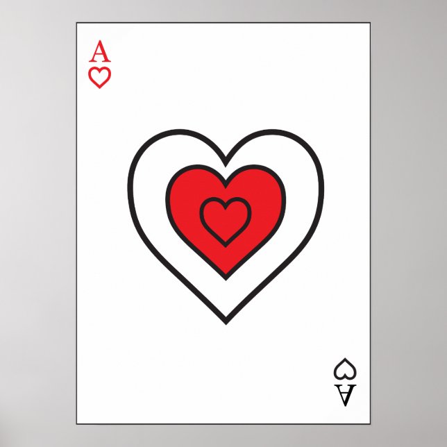 Ace of Hearts Poster (Front)