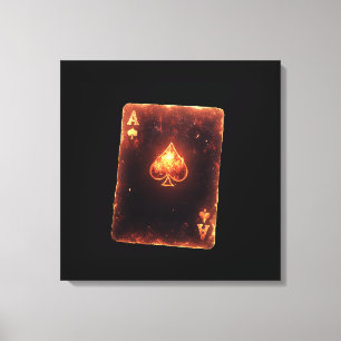 Ace of peak canvas print