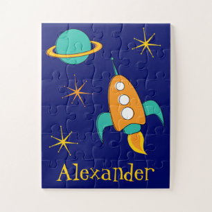 Ace of Space Little Kids Personalised Jigsaw Puzzle